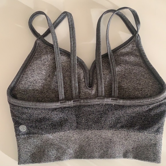 Zella Grey Body Rhythm Sports Bra-NWT - Picture 2 of 3